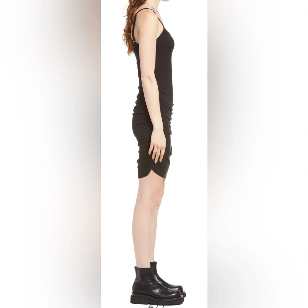 BP Ruched Cami Black Minidress Size 2X NWT - Picture 3 of 12